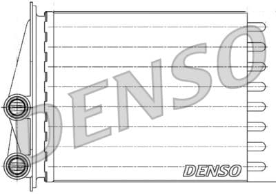 Radiador de calefacción, calefacción interior DENSO DRR23020