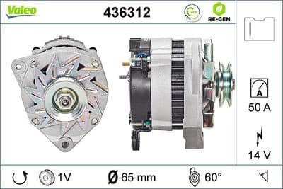 Alternador VALEO 436312