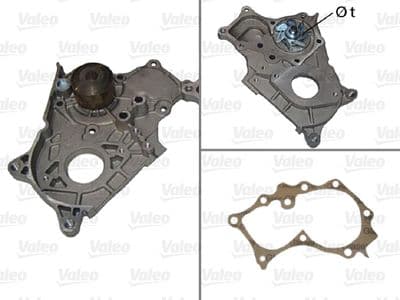 Bomba de agua, refrigeración del motor VALEO 506851