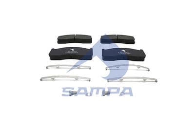 Juego de balatas de freno SAMPA 093.710