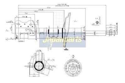 Amortiguador JAPANPARTS MM-00158