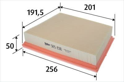 Filtro de aire VALEO 585830
