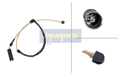 Contacto de aviso, desgaste de balatas de frenos JAPANPARTS BPW-132