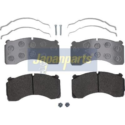 Juego de balatas de freno JAPANPARTS PA-00114AF