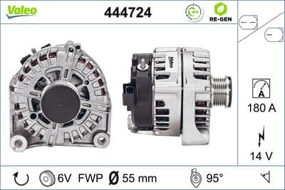 Alternador VALEO 444724