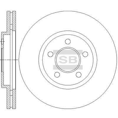 Disco de freno Hi-Q SD5326