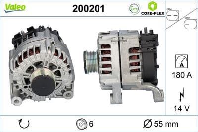 Alternador VALEO 200201