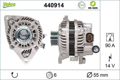 Alternador VALEO 440914