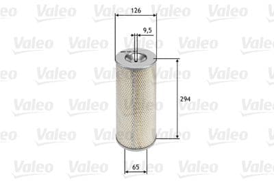 Filtro de aire VALEO 585703