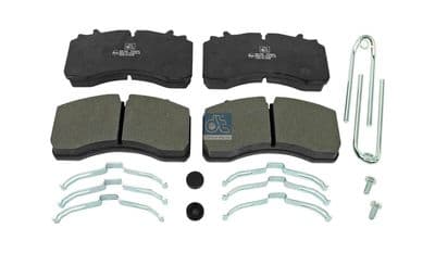 Juego de balatas de freno DT Spare Parts 10.34126