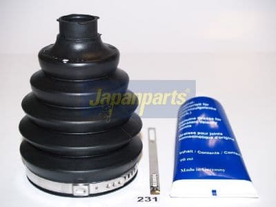 Juego de fuelles, eje de transmisión JAPANPARTS KB-231