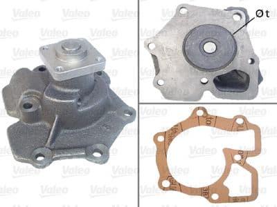 Bomba de agua, refrigeración del motor VALEO 506155