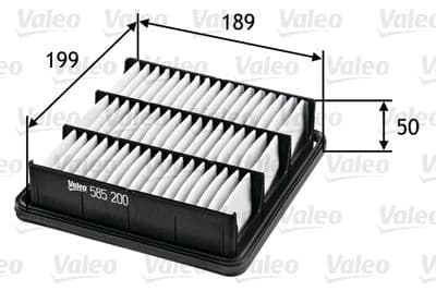 Filtro de aire VALEO 585200