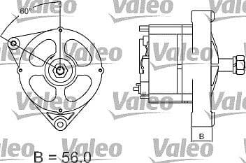 Alternador VALEO 436418