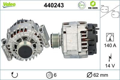Alternador VALEO 440243
