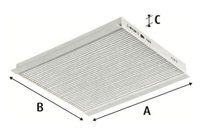Filtro, aire del interior VALEO 715816
