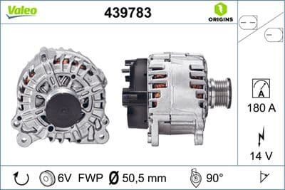 Alternador VALEO 439783