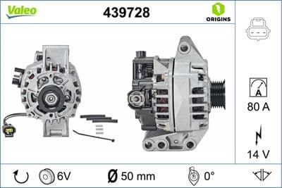 Alternador VALEO 439728