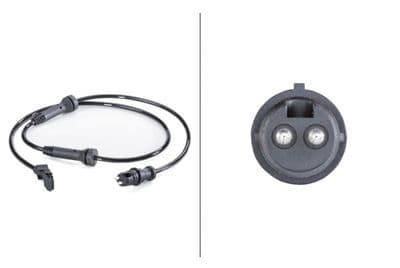 Sensor, revoluciones de la rueda HELLA 6PU 012 806-201