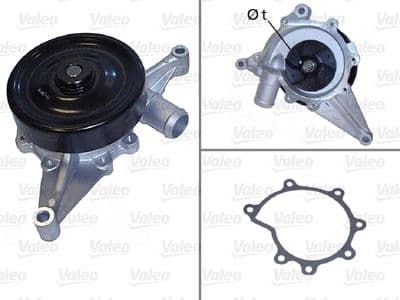 Bomba de agua, refrigeración del motor VALEO 506820