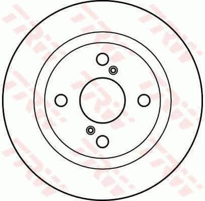 Disco de freno TRW DF2643