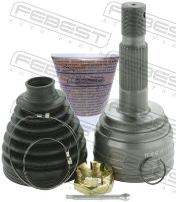 Juego de articulación, eje de transmisión FEBEST 0110-038