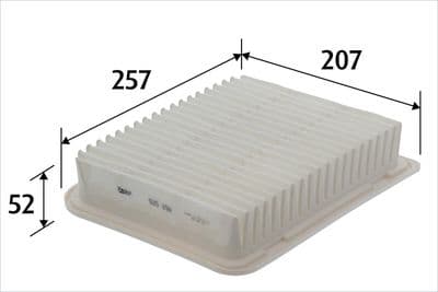 Filtro de aire VALEO 585898