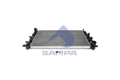 Radiador, refrigeración del motor SAMPA 010.1665
