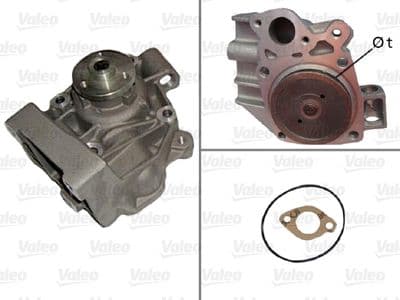 Bomba de agua, refrigeración del motor VALEO 506474