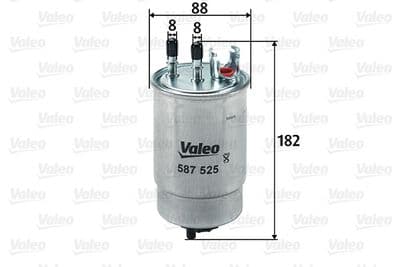 Filtro combustible VALEO 587525