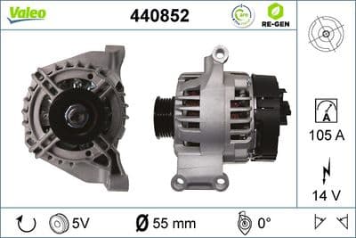 Alternador VALEO 440852