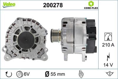Alternador VALEO 200278