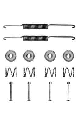 Juego de accesorios, zapatas de freno TRW SFK74