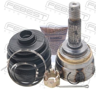 Juego de articulación, eje de transmisión FEBEST 0410-007