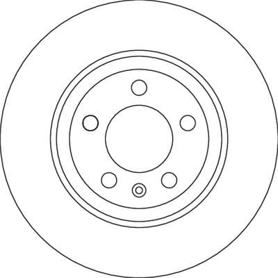 Disco de freno TRW DF4624