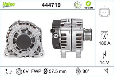 Alternador VALEO 444719