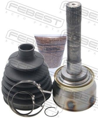 Juego de articulación, eje de transmisión FEBEST 1210-TER