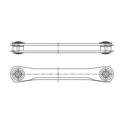 Brazo oscilante, suspensión de ruedas CTR CQ1168