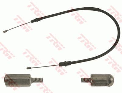 Cable de accionamiento, freno de estacionamiento TRW GCH534