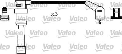Juego de cables de encendido VALEO 346197