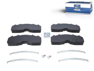 Juego de balatas de freno DT Spare Parts 1.35032