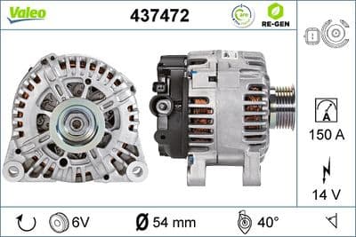 Alternador VALEO 437472