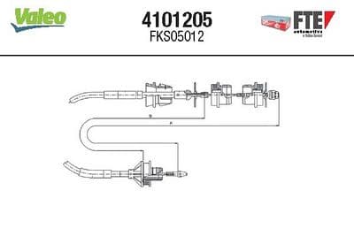 Chicote de Clutch VALEO 4101205