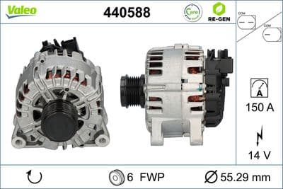 Alternador VALEO 440588