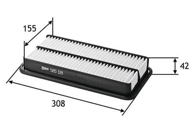 Filtro de aire VALEO 585128