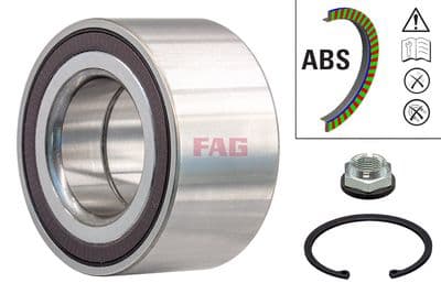 Juego de balero de rueda Schaeffler FAG 713 6204 10