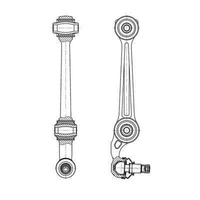 Brazo oscilante, suspensión de ruedas CTR CQ1151