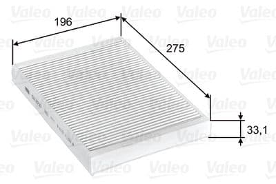Filtro, aire del interior VALEO 715597