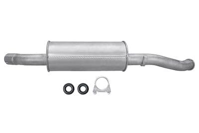 Silenciador posterior HELLA 8LD 366 027-611