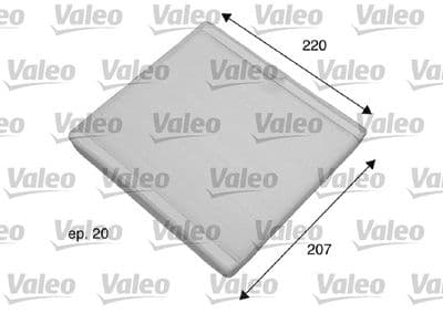 Filtro, aire del interior VALEO 698769